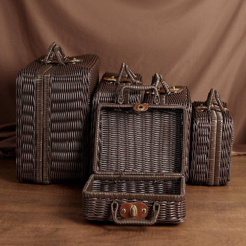 Chic Woven Storage Handbag LoungeYard — product view 4