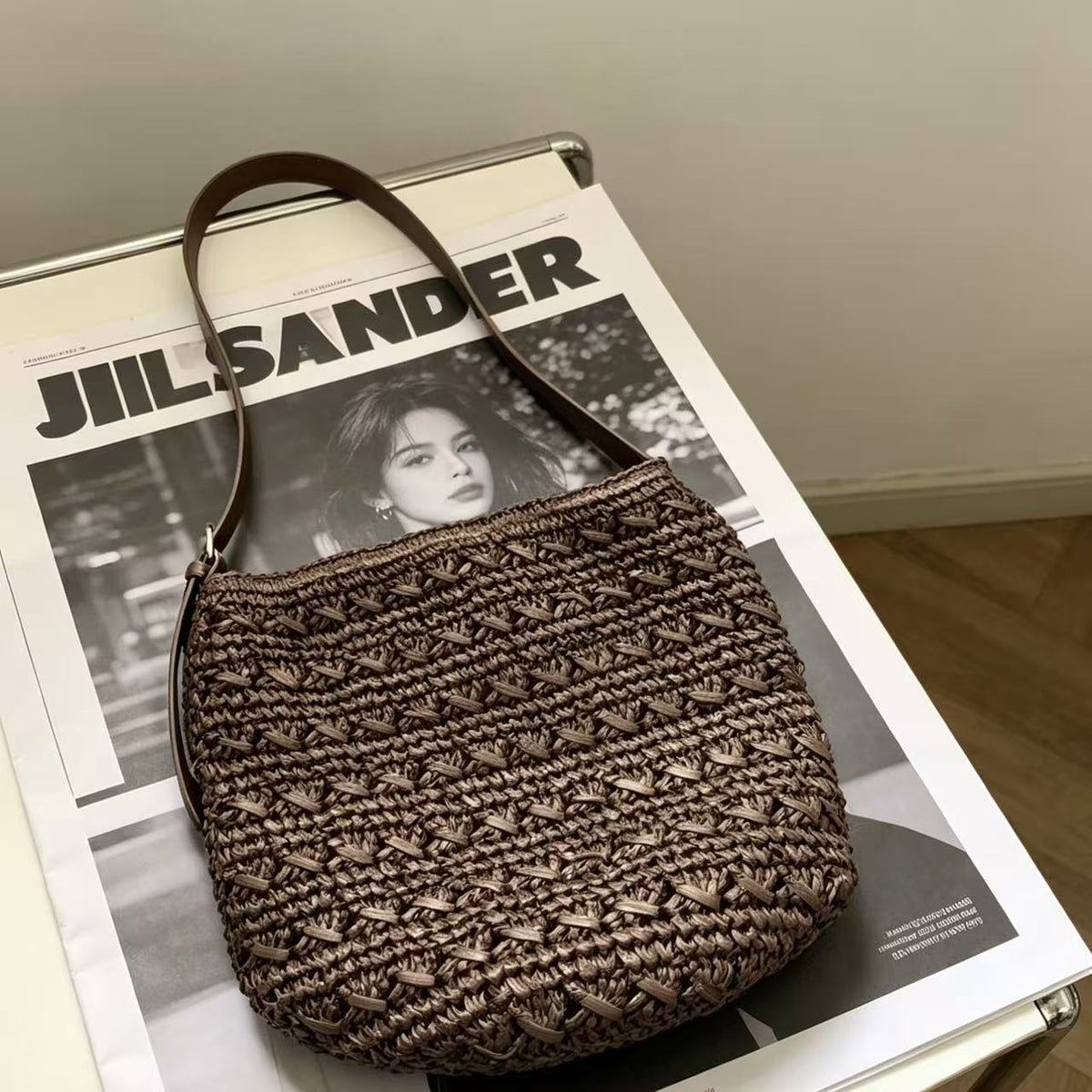 Handbag with a Modern Woven Design LoungeYard — product view 1