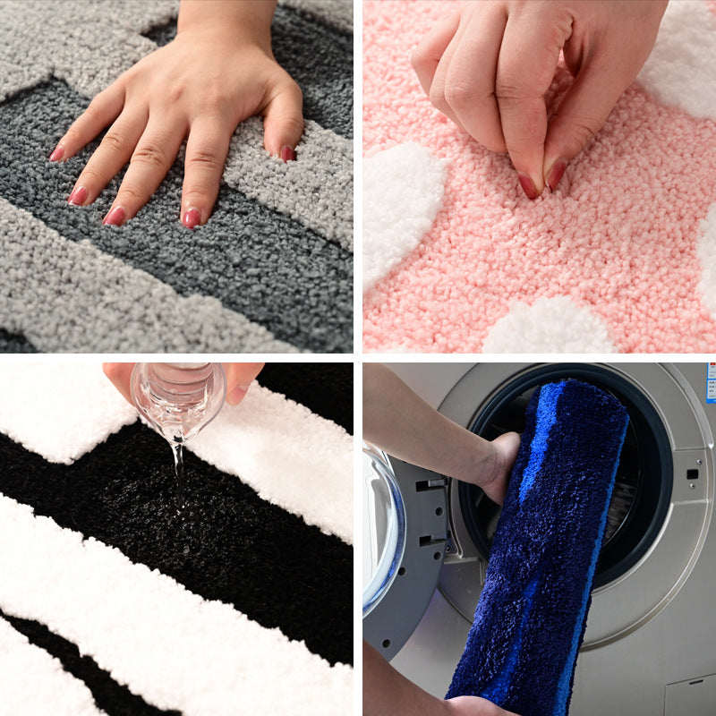 Modern Abstract Bath Mat Bowlift — product view 3
