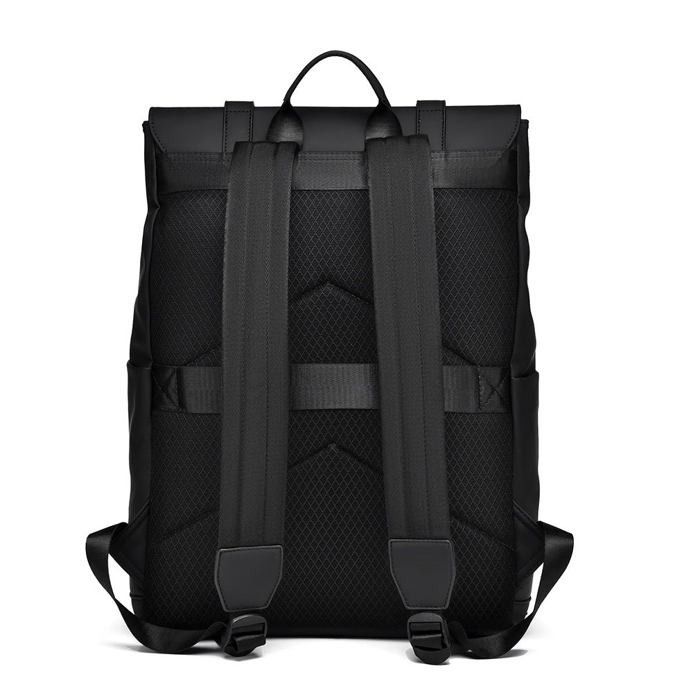 Elegant backpack with practical laptop compartment LoungeYard — product view 3