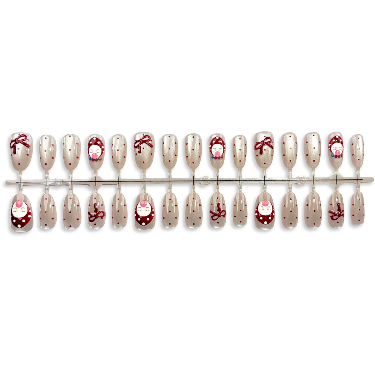 Festive Character-Themed Press-On Nail Set — product view 4