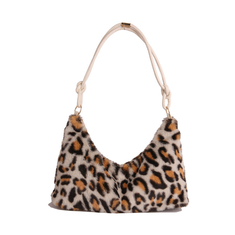 Chic Faux Fur Crossbody Bag LoungeYard — product view 5