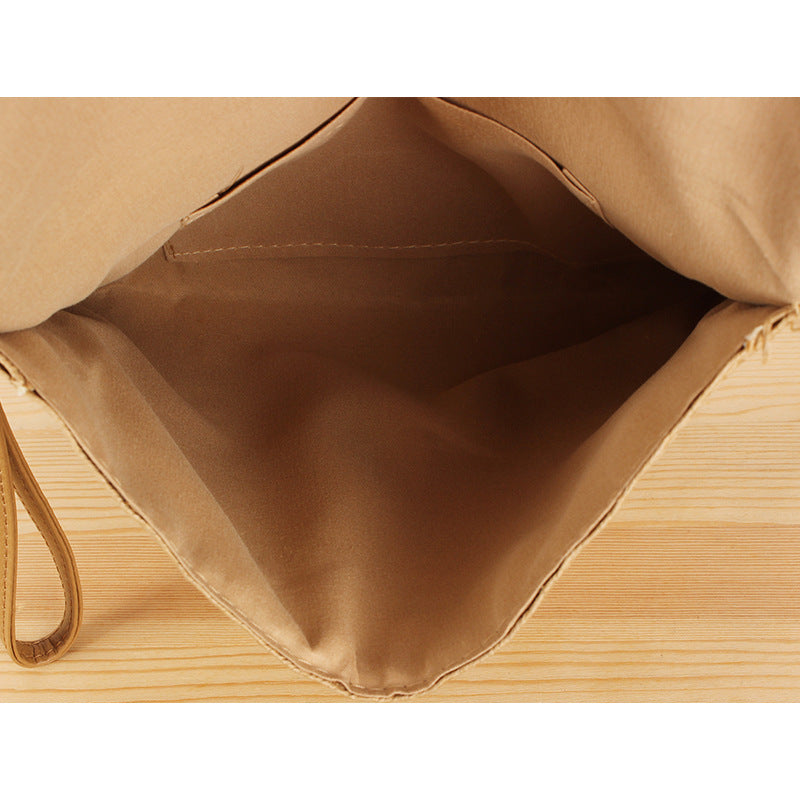 Shoulder bag with elegant wave structure LoungeYard — product view 4