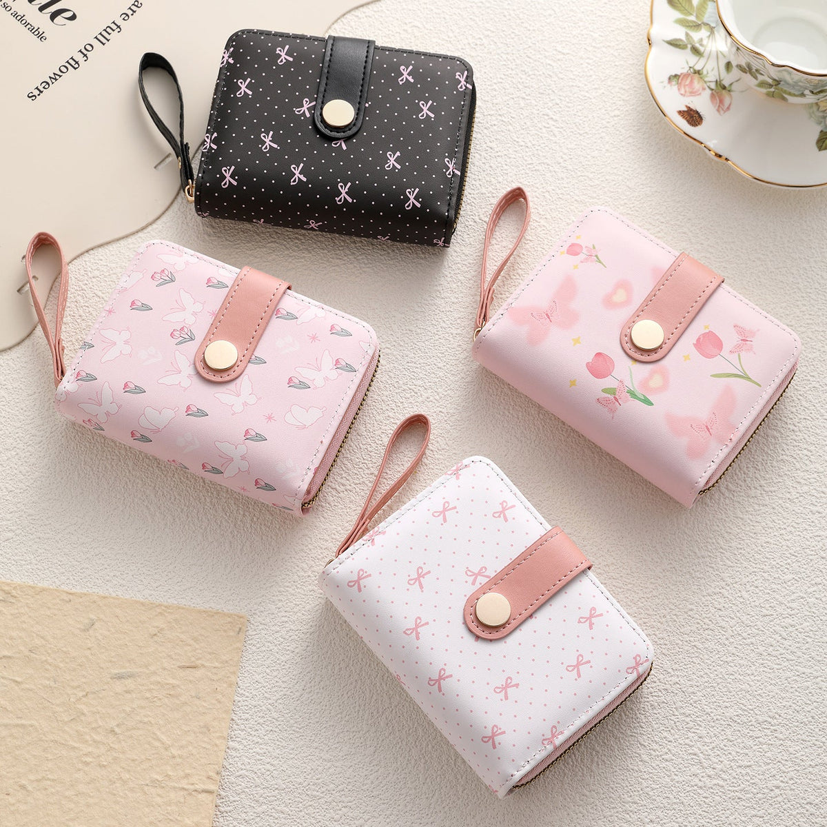 Floral Pattern Wallet — product view 5