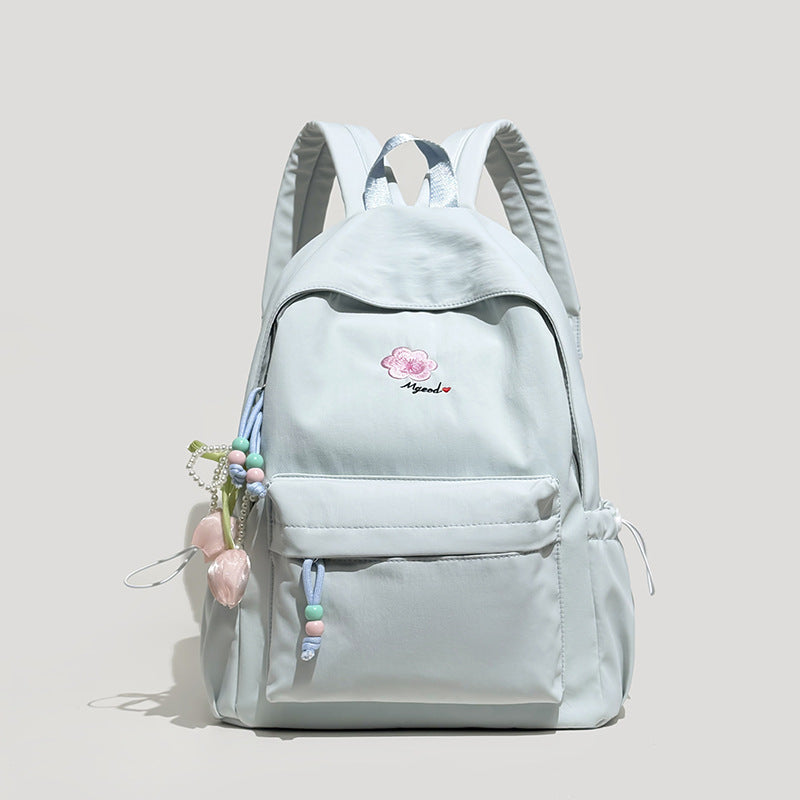 Elegant Floral Embellished Backpack LoungeYard — product view 6