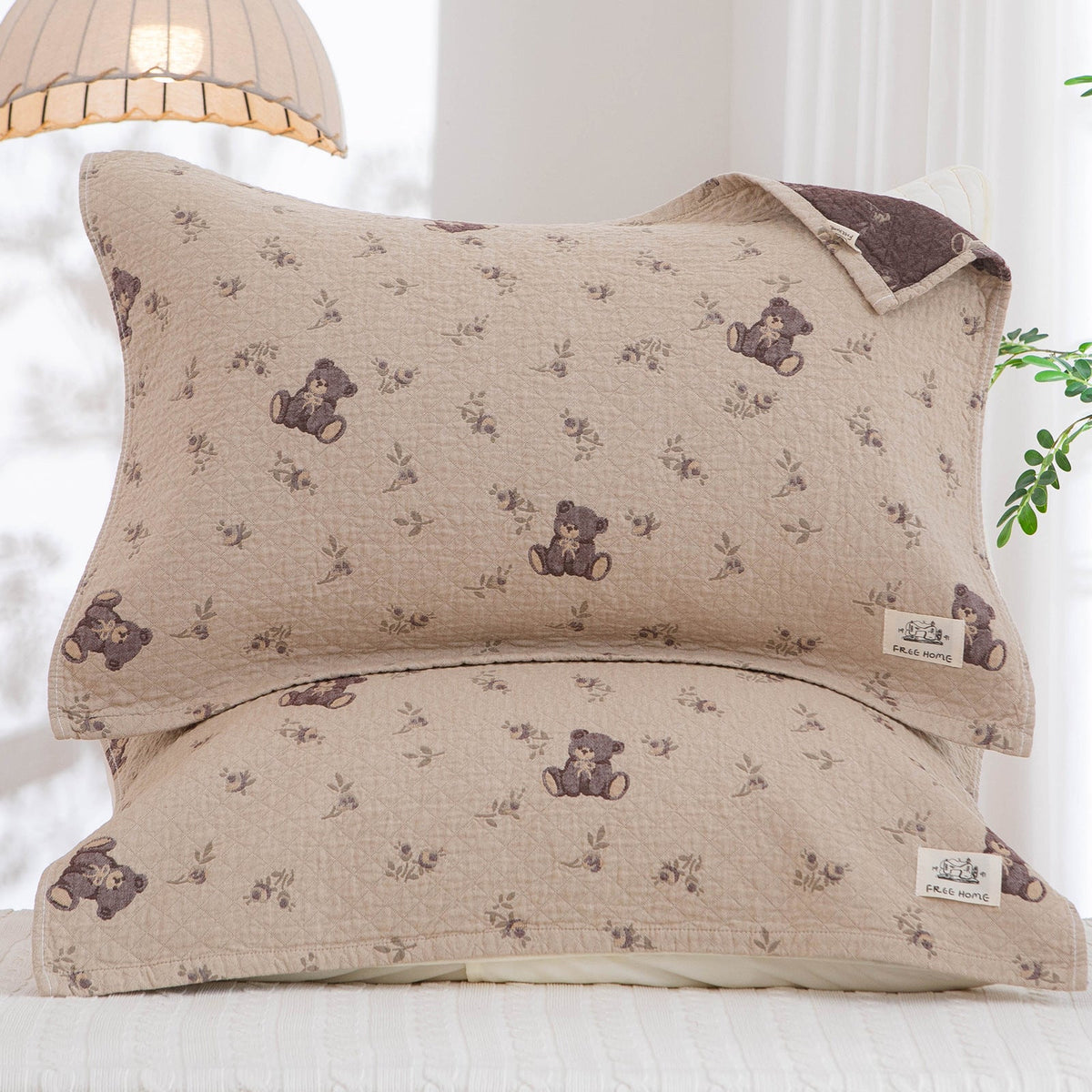 Ladies pillowcase with playful horse motif LoungeYard — product view 4