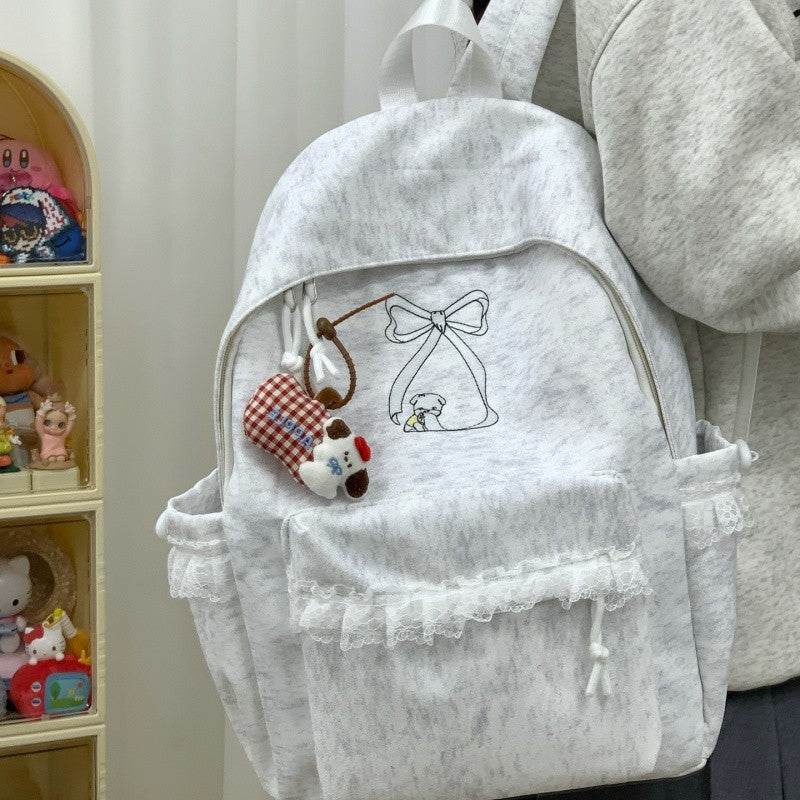 Playful backpack with cute design and practical compartments LoungeYard — product view 6