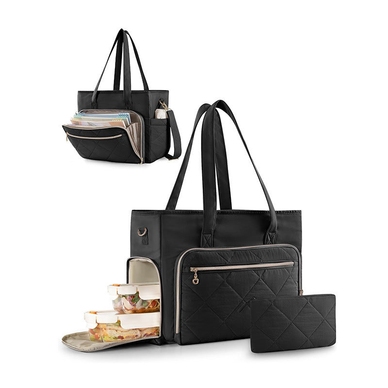 Insulated Multi-Pocket Lunch Tote LoungeYard — product view 6