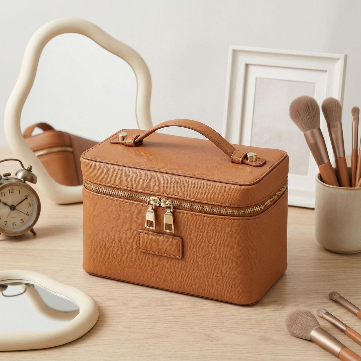 Cosmetic storage bag with elegant design LoungeYard — product view 3