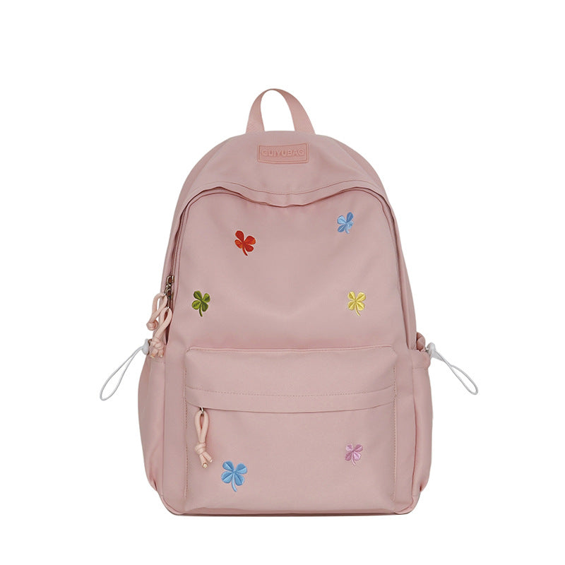 Floral Embroidered Casual Backpack LoungeYard 1791205343 — product view 5