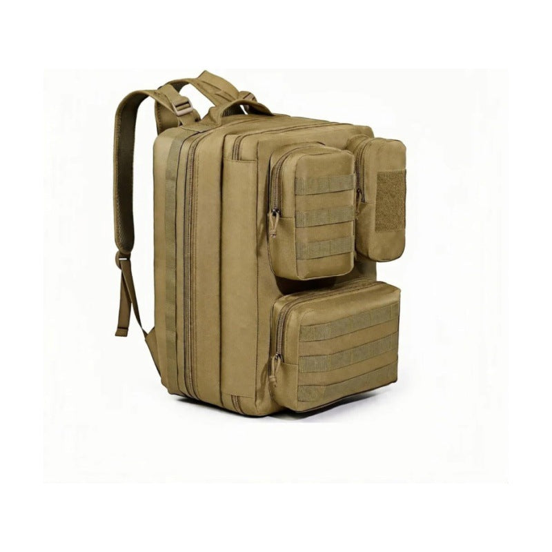 Tactical backpack with modular insert compartments LoungeYard — product view 1