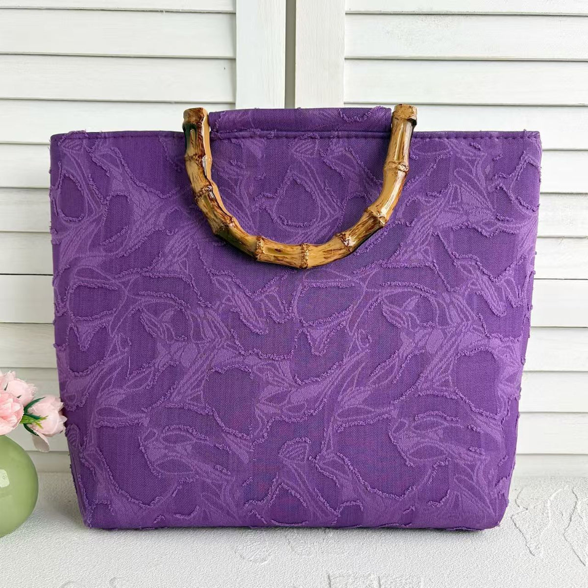 Elegant tote bag with unique pattern LoungeYard — product view 1