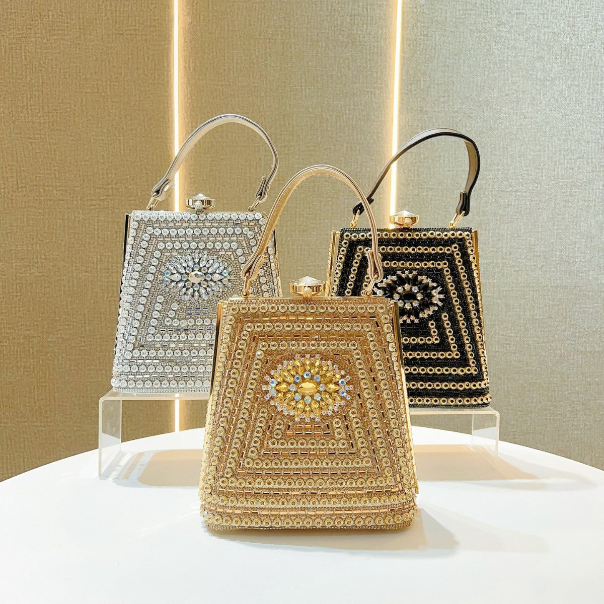 Embellished Handheld Evening Purse — product view 4
