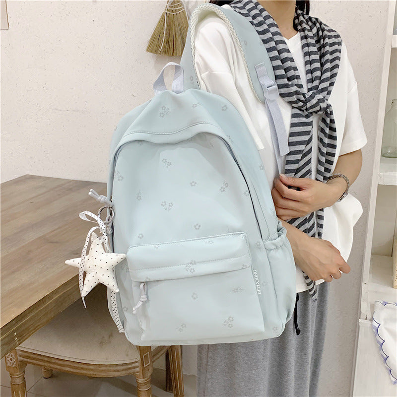 Floral Embellished Backpack LoungeYard — product view 2