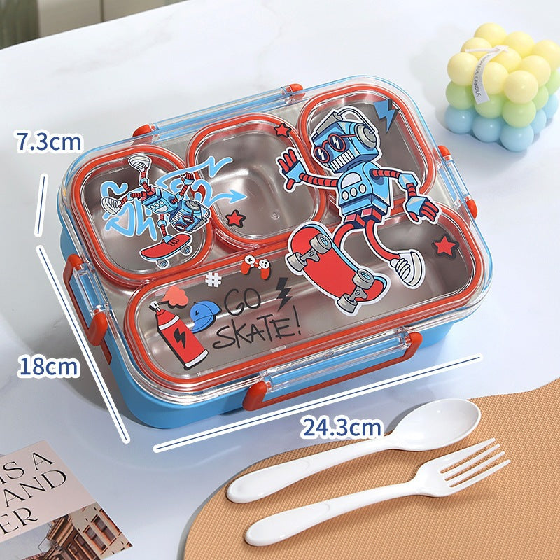 Creative Cartoon-Themed Bento Lunch Box — product view 4