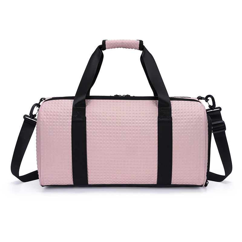 Ergonomic Textured Sports Duffle Bag LoungeYard — product view 5