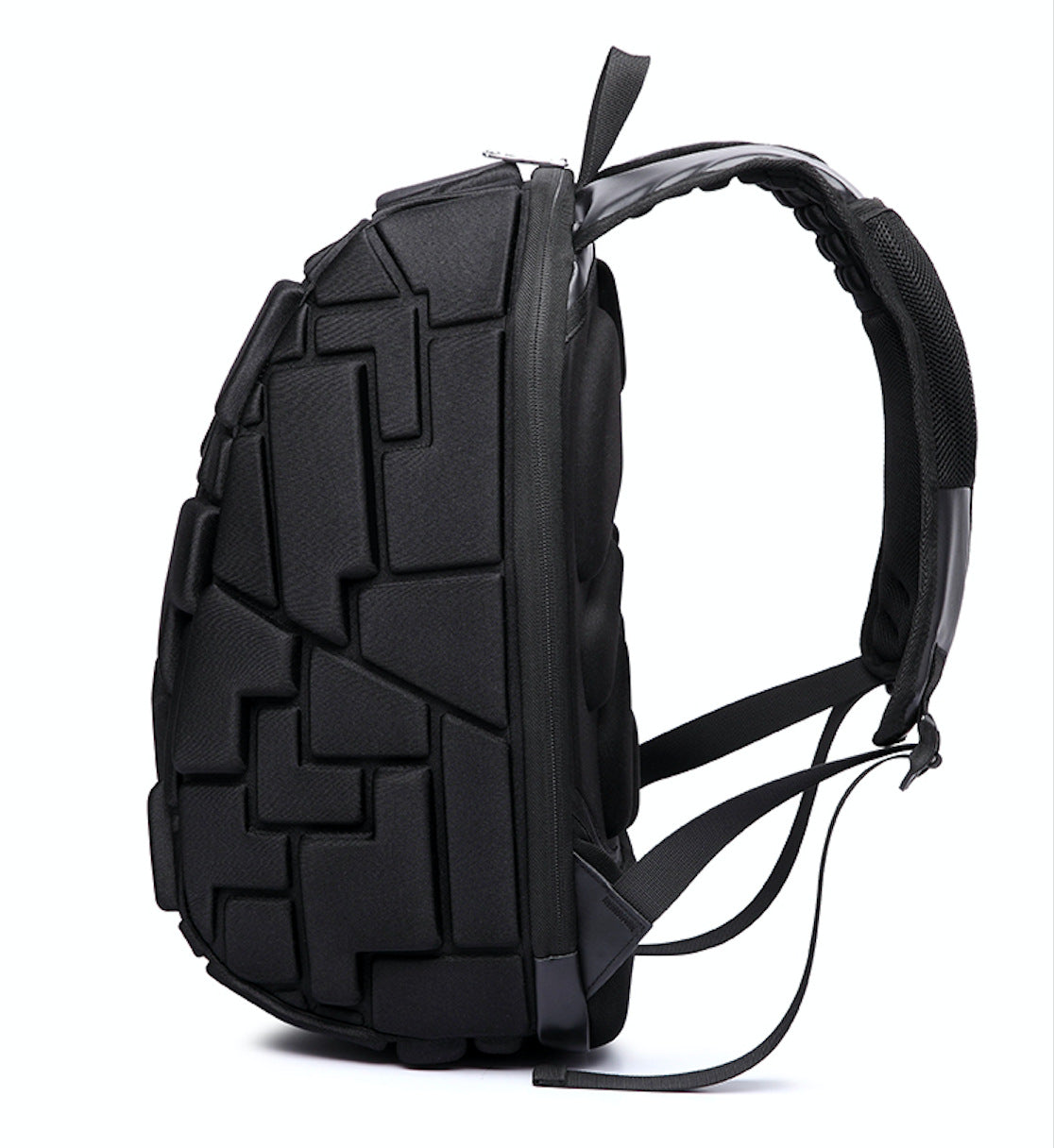 Stylish Textured Backpack LoungeYard — product view 3
