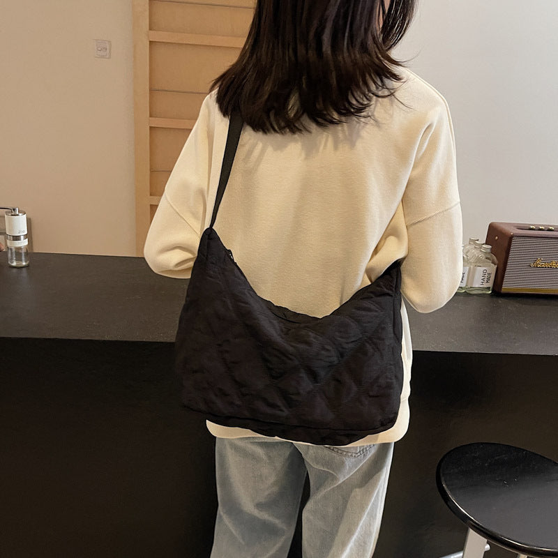 Quilted Hobo Bag — product view 7