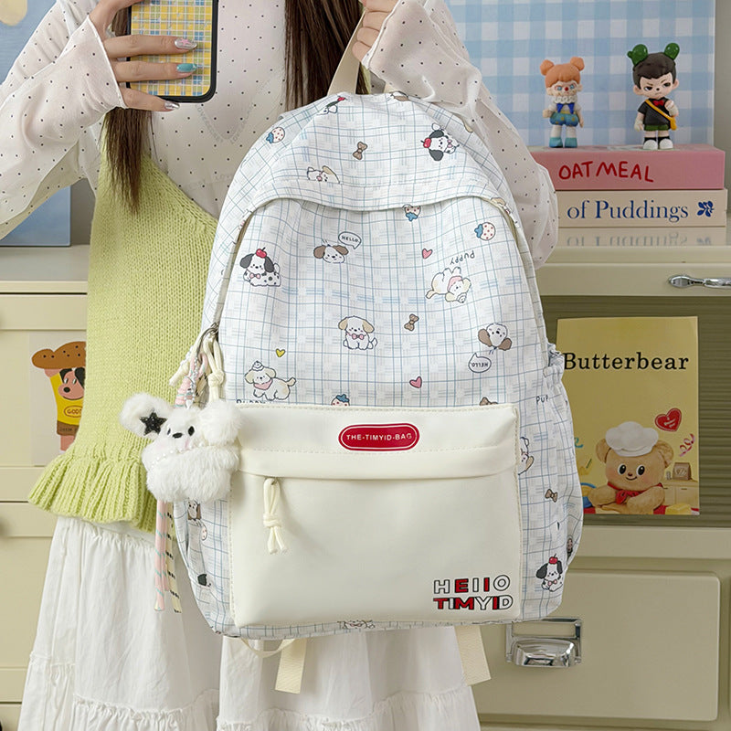 Cute Character Design Backpack LoungeYard — product view 2