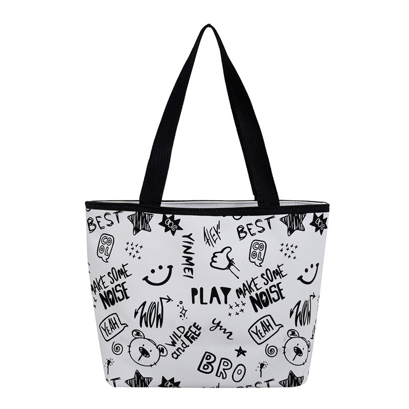 Fun Graphic Activity Tote Bag — product view 2