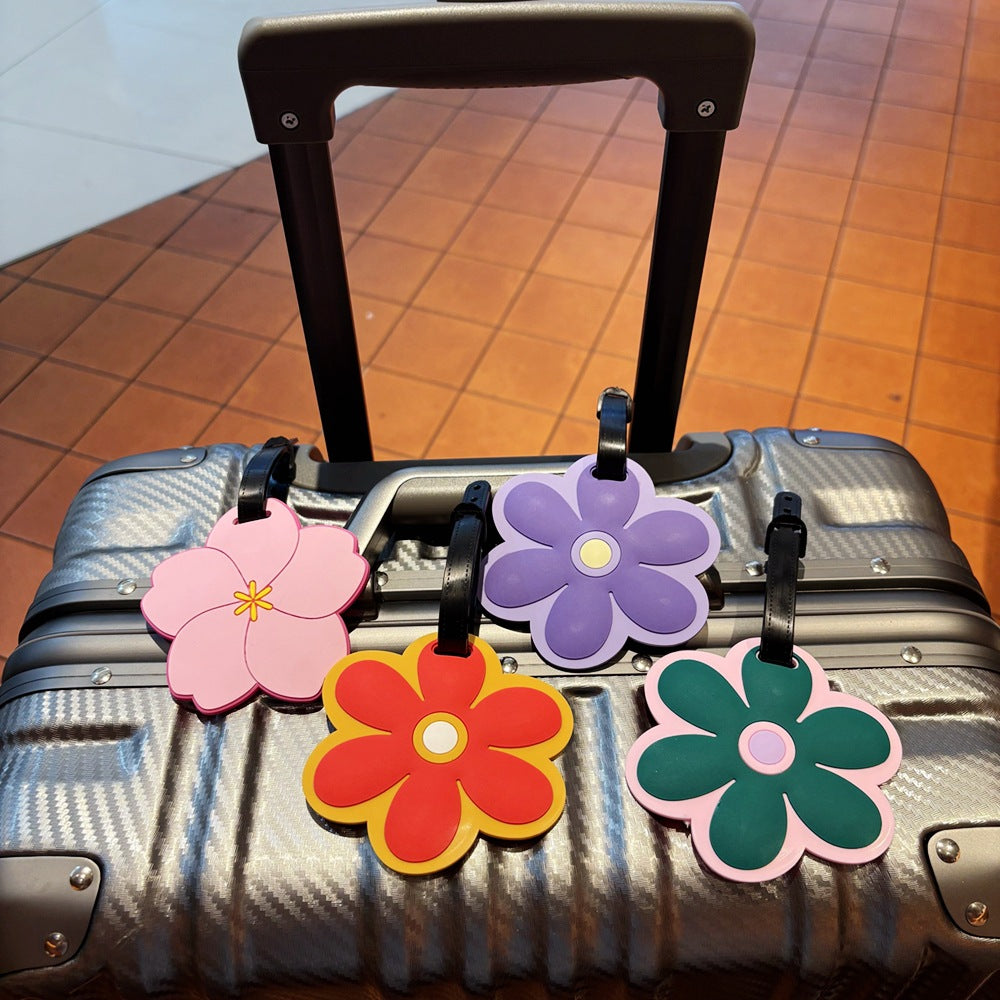 Floral-Themed Travel Luggage Tag LoungeYard — product view 2