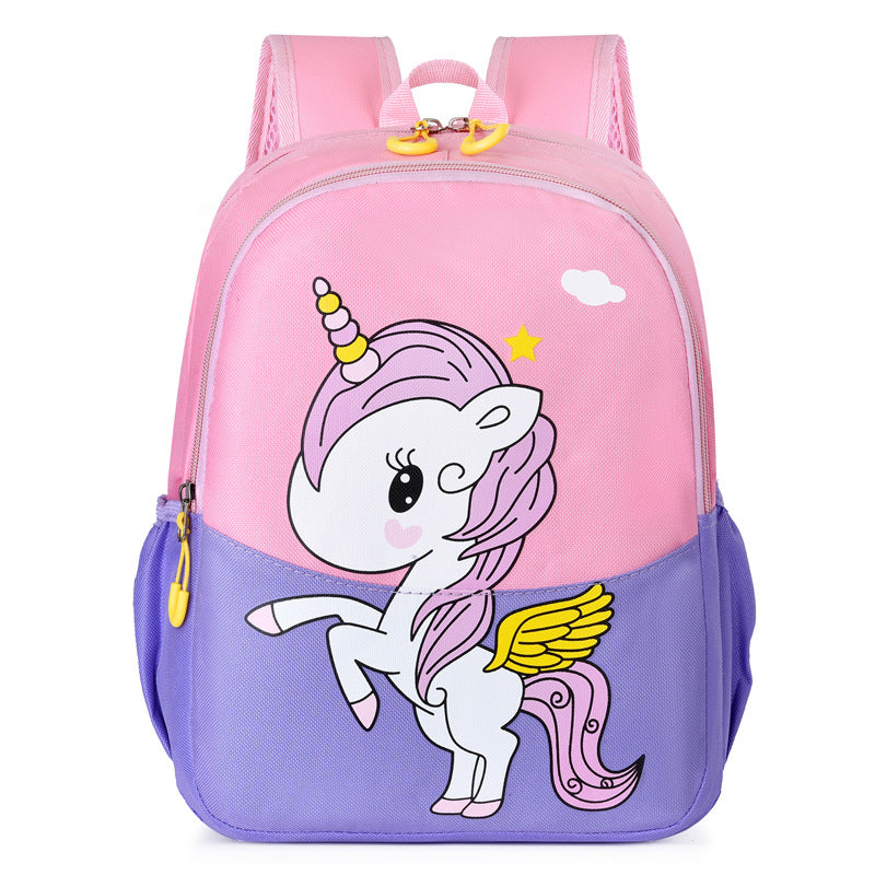 Unicorn-Themed Playful School Backpack LoungeYard — product view 3