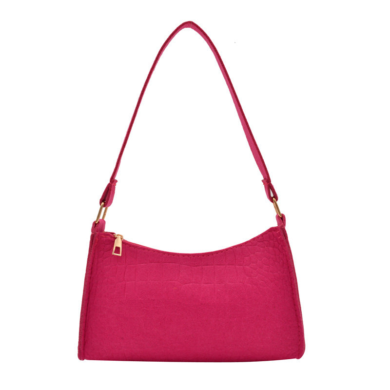WoCrocodile Textured Mini Shoulder Handbag LoungeYard — product view 5