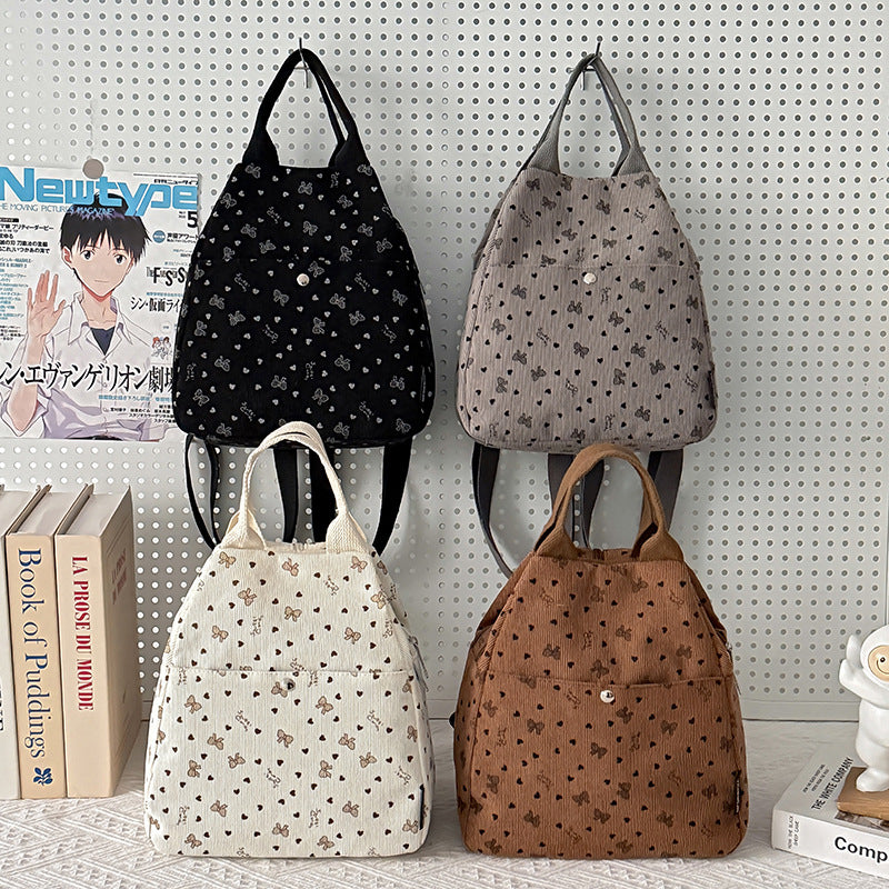 Cord Backpack with Playful Designs LoungeYard — product view 2