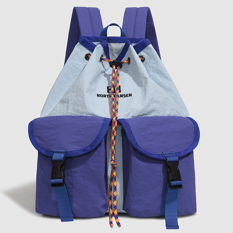 Practical Outdoor Drawstring Backpack LoungeYard — product view 5