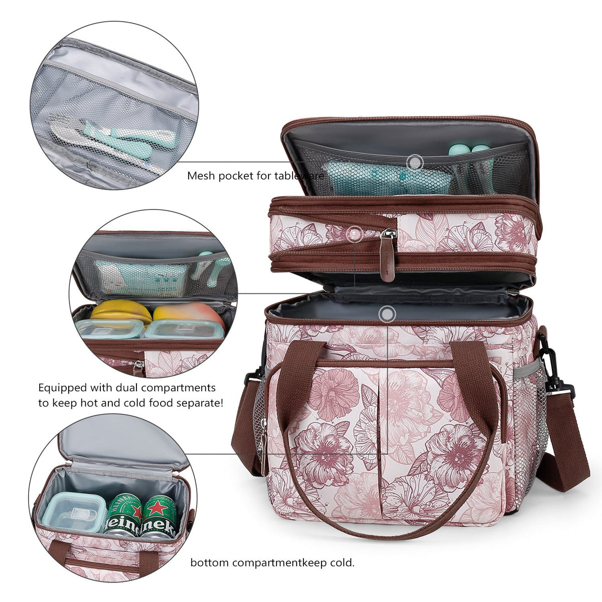 Multifunctional cooler bag LoungeYard — product view 4