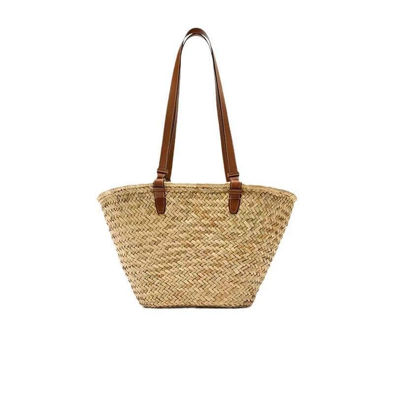 Elegant Braided Beach Bag LoungeYard — product view 1