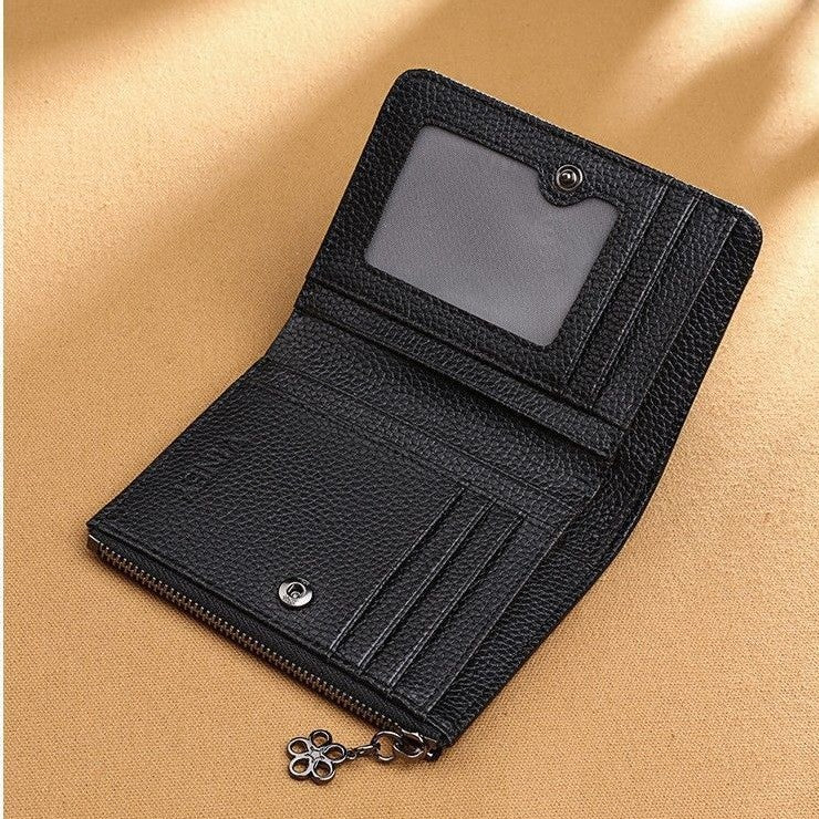 Elegant Compact Zip Around Wallet LoungeYard — product view 2