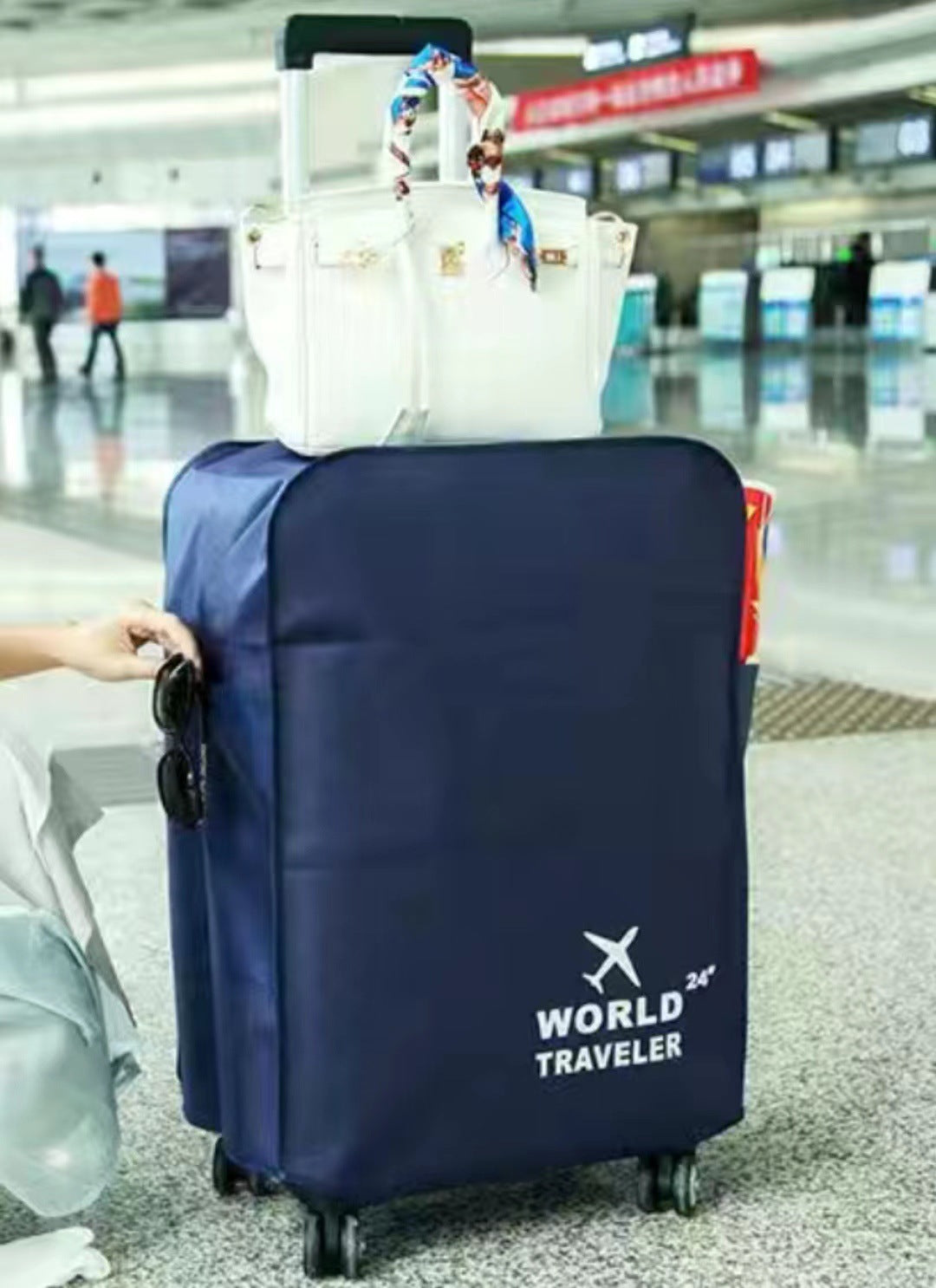 Compact Hard-Shell Travel Suitcase LoungeYard — product view 6