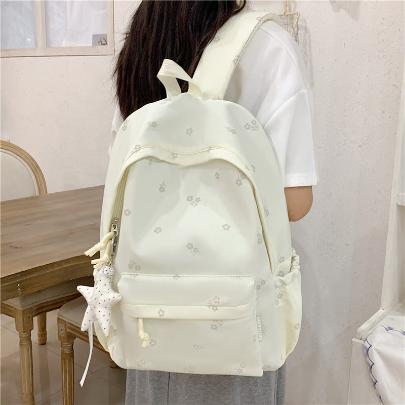 Floral Embellished Backpack LoungeYard — product view 3