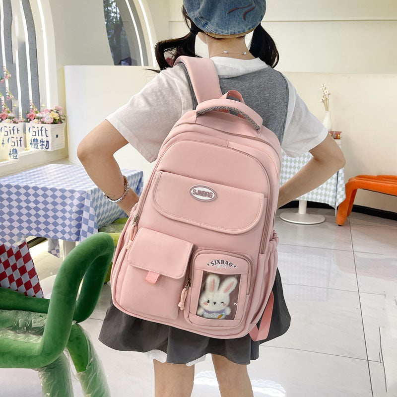 Cute Bunny-Character Backpack LoungeYard — product view 3