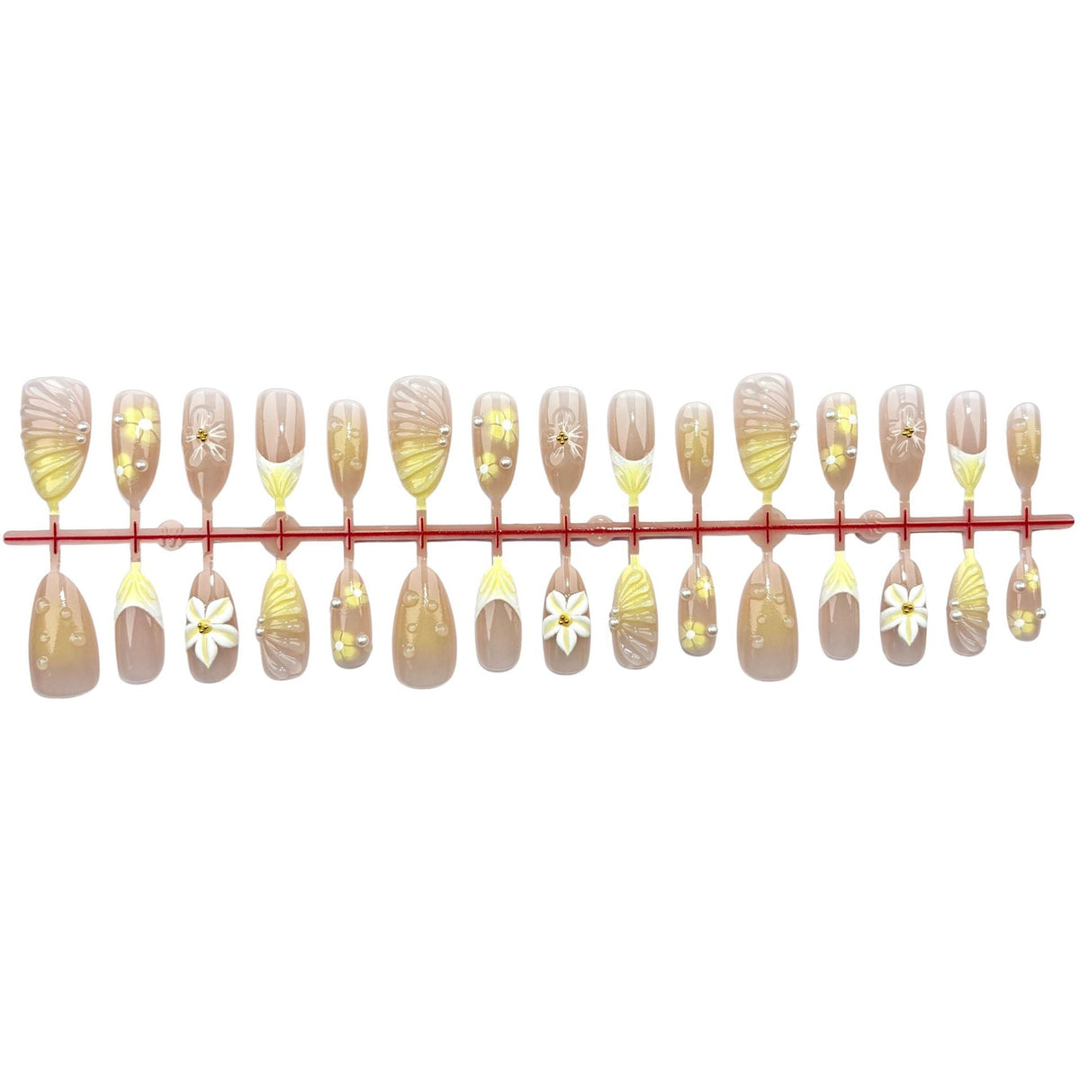 Artistic Floral Design Press-On Nails 1790746207 — product view 4