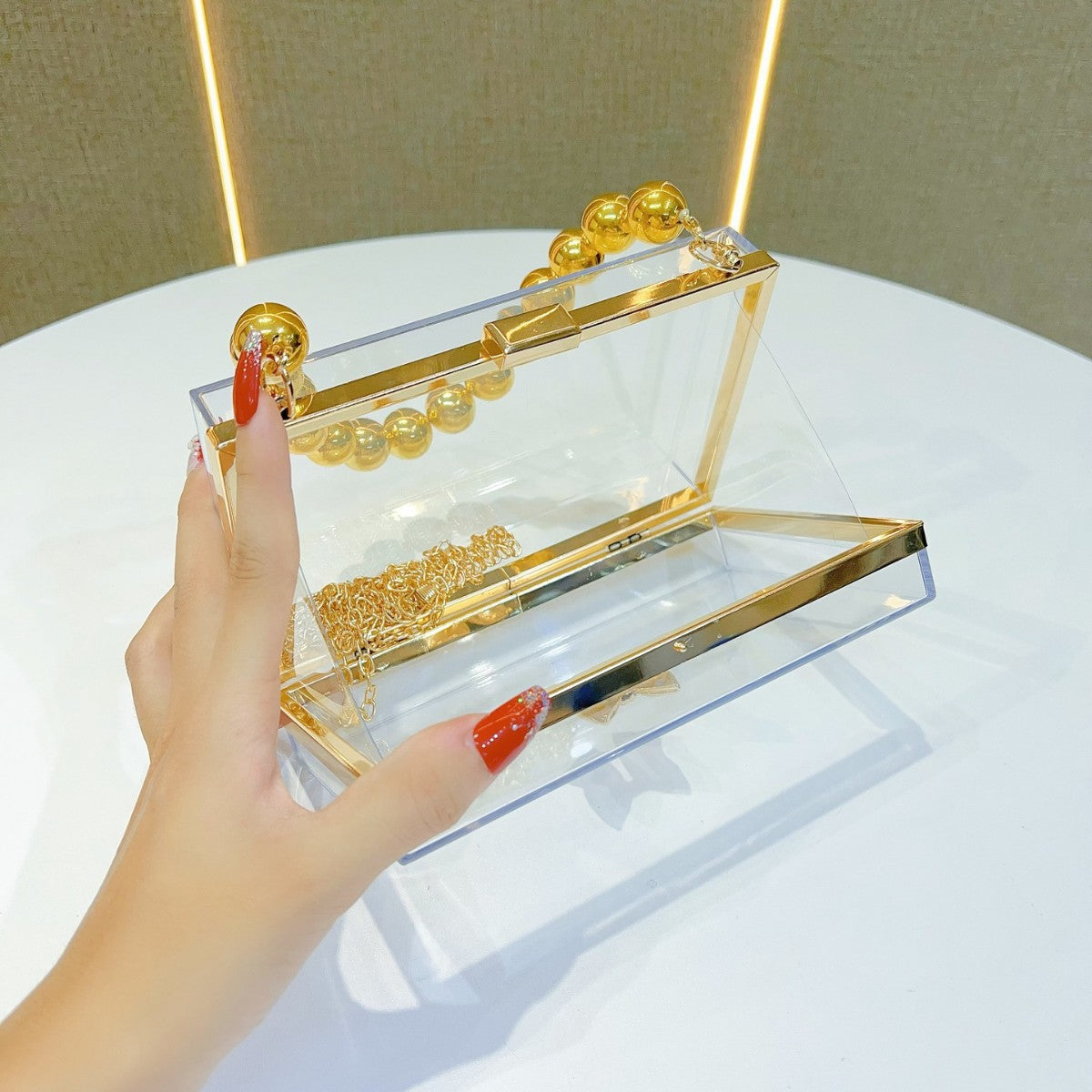 Stylish Acrylic Handbag — product view 3