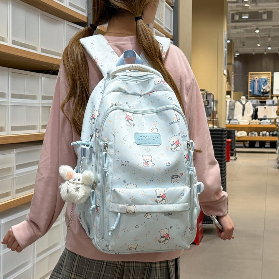 Cute Cartoon Backpack LoungeYard — product view 2