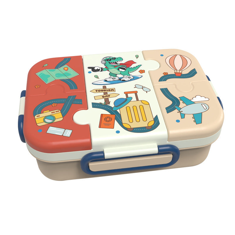 Sport-Themed Multi-Compartment Lunch Box — product view 5