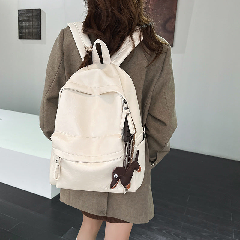 Leather Backpack LoungeYard — product view 1