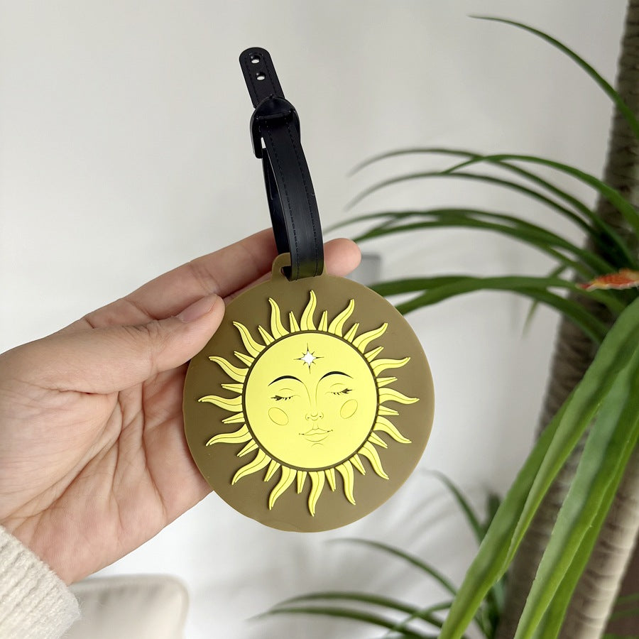 Sun-Themed Luggage Tag LoungeYard — product view 6