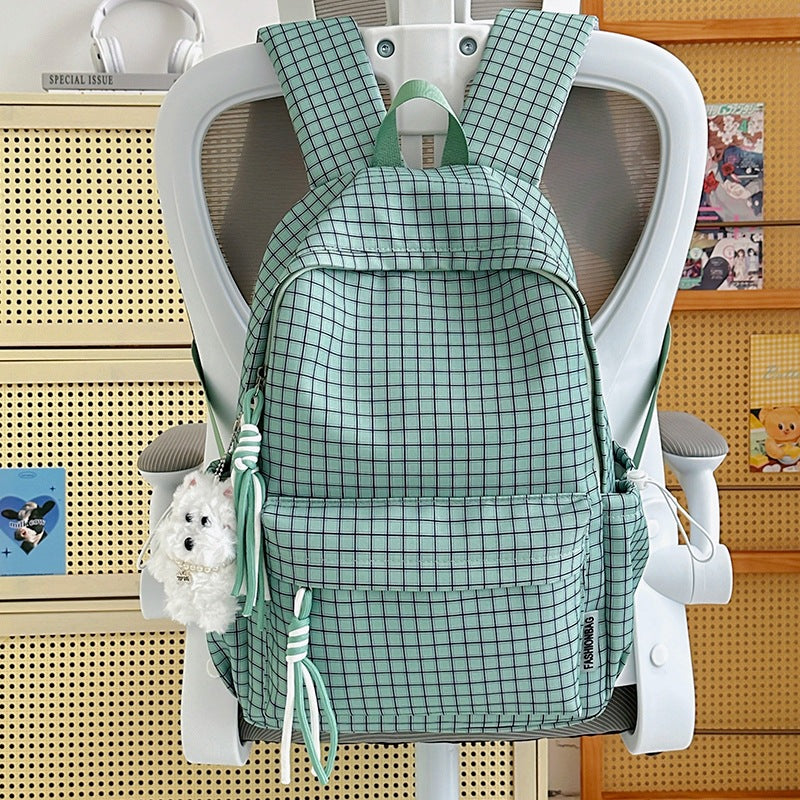 Geometric Patterned Lightweight Backpack — product view 3