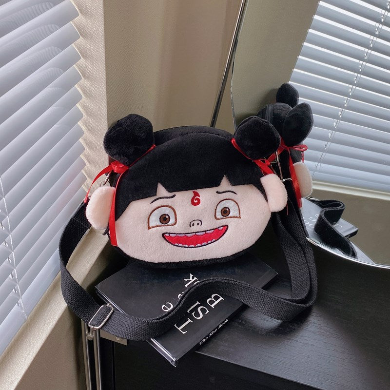 Cute Plush Character Shoulder Bag — product view 2