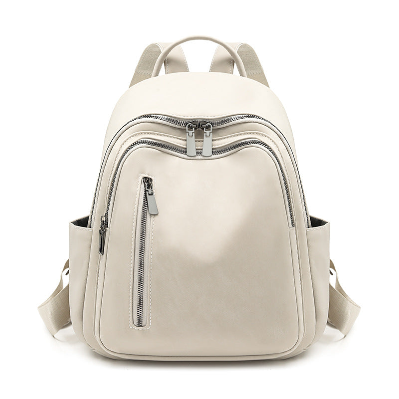 Stylish Leather Backpack LoungeYard — product view 5