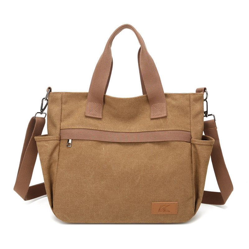 Versatile Everyday Shoulder Bag with Multiple Compartments LoungeYard — product view 3
