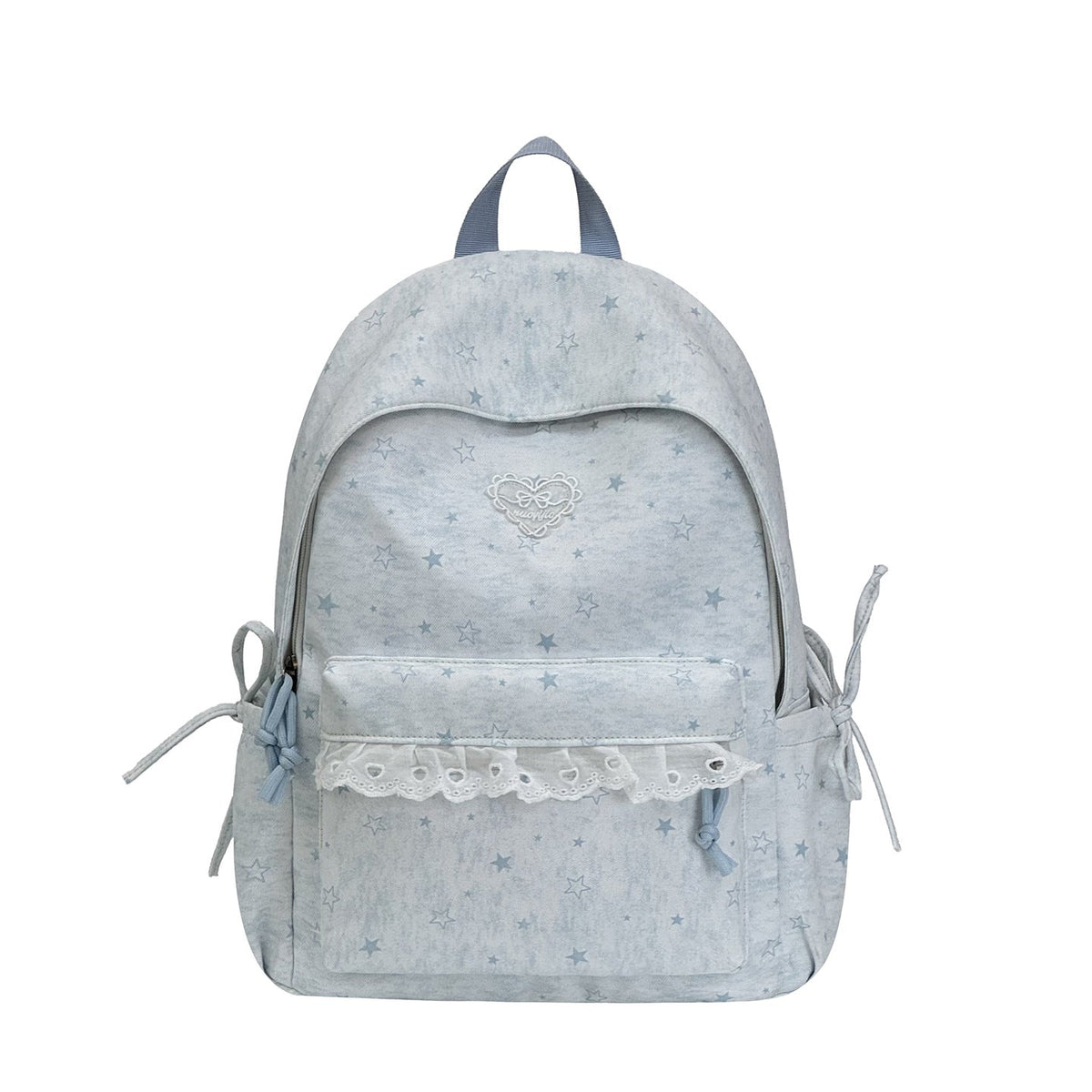 Cute Decorative Star-Embellished Backpack LoungeYard — product view 5