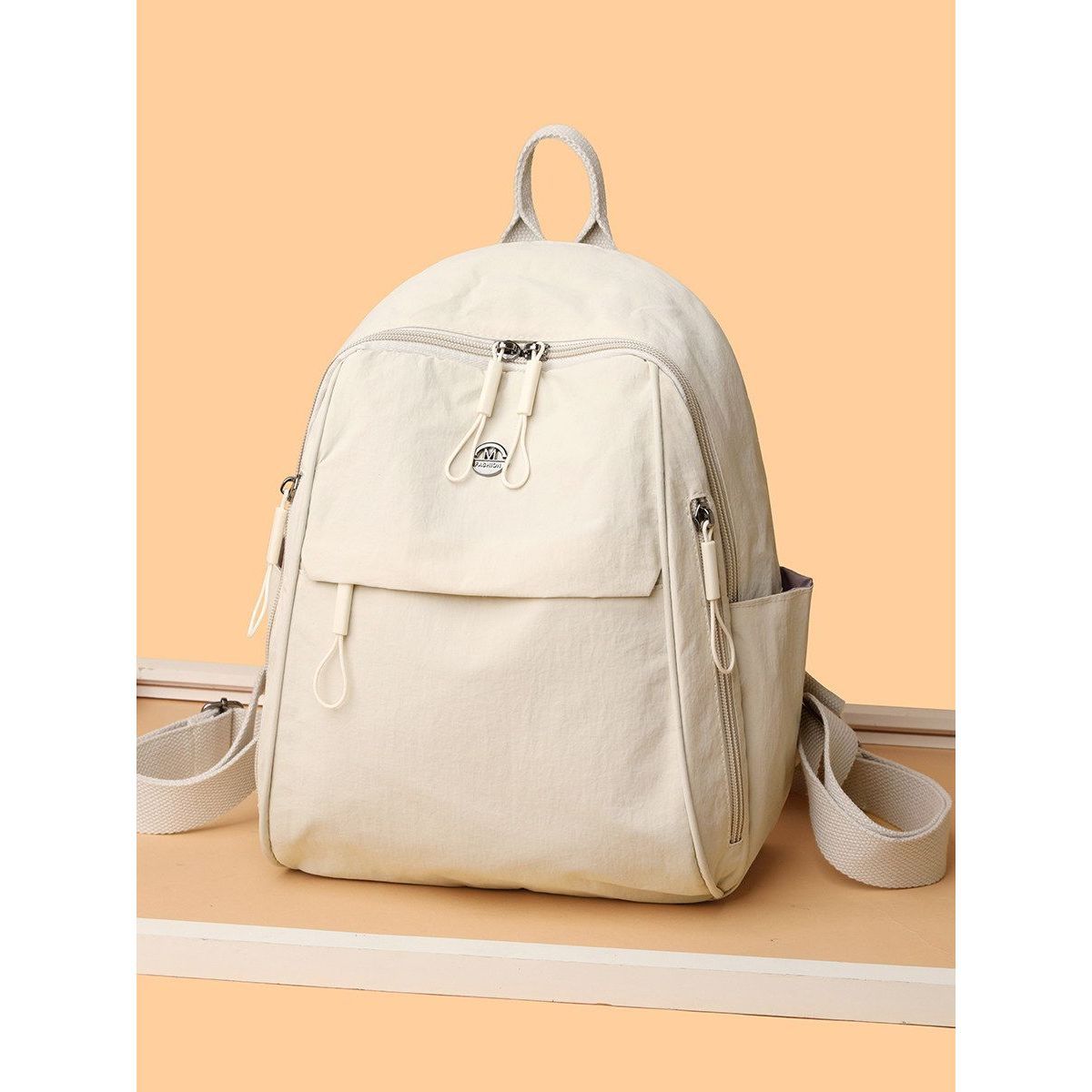 Stylish Dual-Pocket Backpack LoungeYard — product view 1