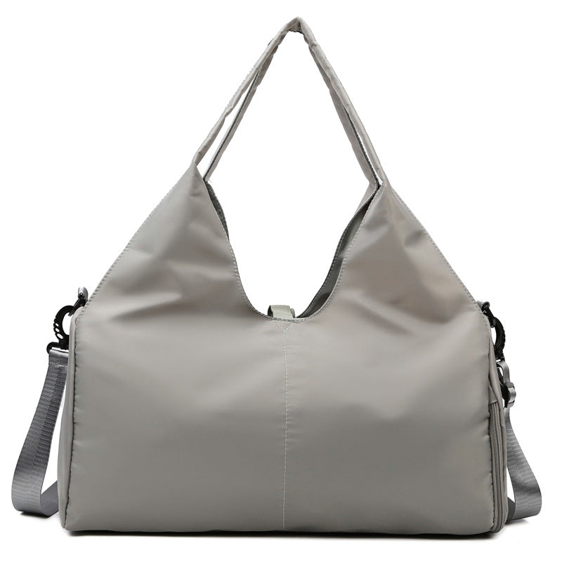 Sporty Weekend Bag With Ergonomic Carrying Handle And Versatile Compartment Setup LoungeYard — product view 5