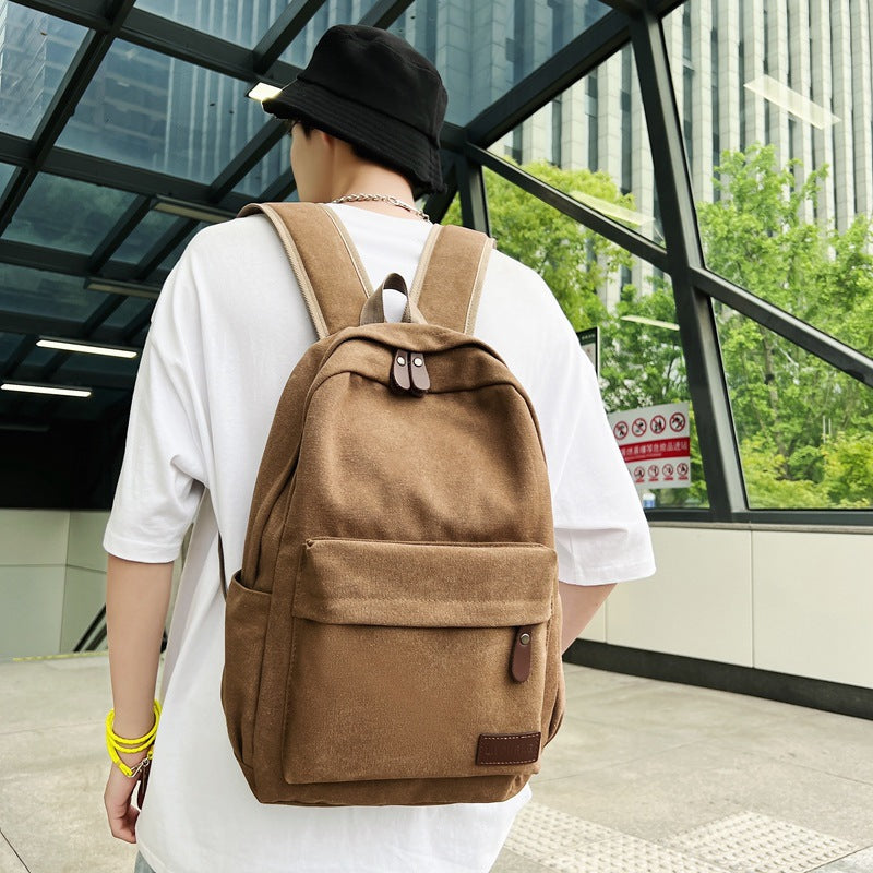 Classic Canvas Backpack LoungeYard — product view 2