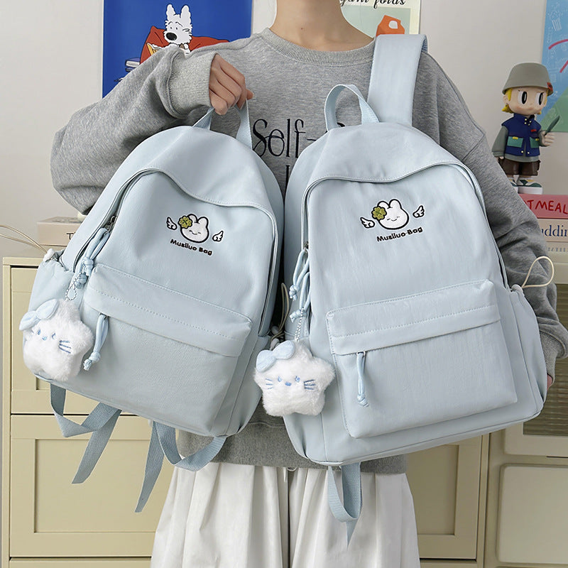 Playful Cloud-Embellished Backpack LoungeYard — product view 1